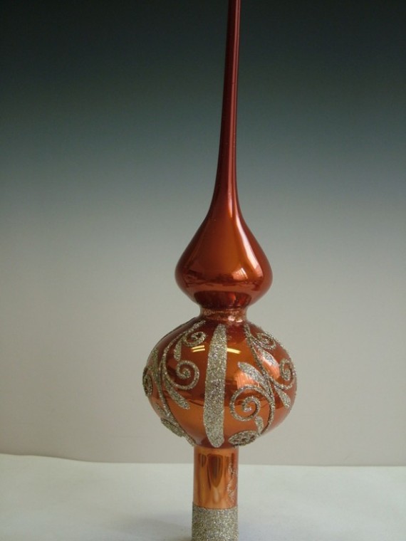 ŠPICE 1-KULOVÁ, HLADKÁ, HNĚDÝ PORCELÁN, ZLATÝ DEKOR