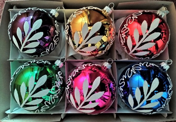 KOULE, BARVA ASS, LESK, BÍLÝ RETRO DEKOR