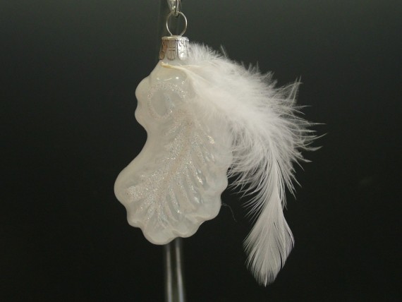 PEŘÍČKO, FORMA, PRŮHLEDNÉ, BÍLÉ, DEKOR, PEŘÍ