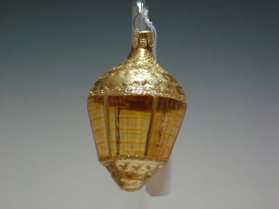 LUCERNA OVÁL, FORMA, ZLATÁ, PRŮHLEDNÁ, MAT, DEKOR