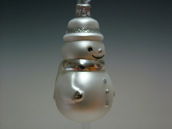 SNĚHULÁK MALÝ, FORMA, BÍLÝ, MAT, DEKOR