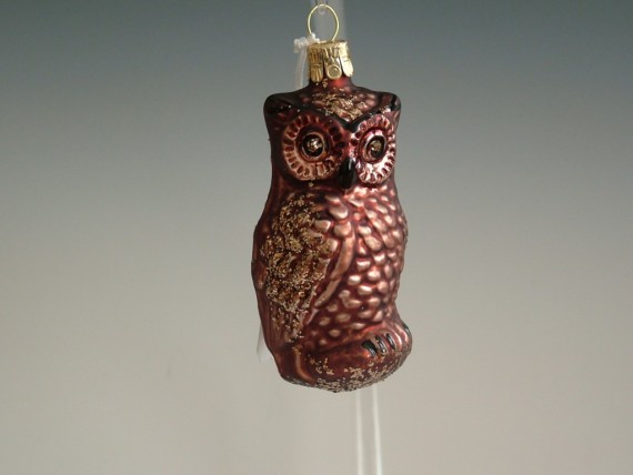 SOVA, FORMA, TMAVĚ HNĚDÝ MAT, DEKOR