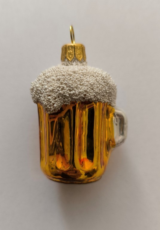 PIVO, skleněné, forma, barevný dekor