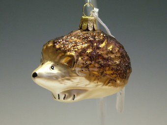 JEŽEK, FORMA, HNĚDÝ, MAT, DEKOR