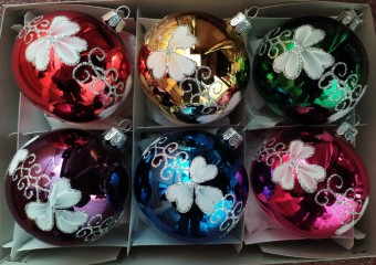 KOULE, BARVA ASS, LESK, DEKOR TROJLÍSTKU