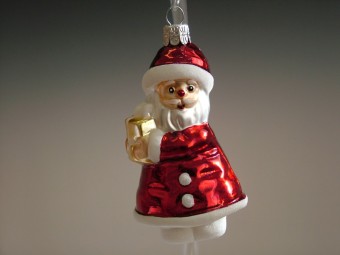 MIKULÁŠ S DÁRKEM, FORMA, LESK/MAT, ČERVENÝ, DEKOR