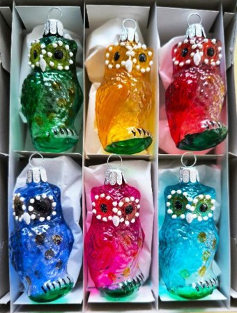 SOVA, FORMA, PRŮHLEDNÁ, BARVA ASS, RETRO DEKOR