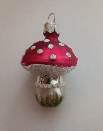 HOUBA VĚTŠÍ, FORMA, RUČNĚ MALOVANÝ DEKOR