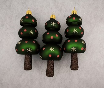 SMRK, skleněný, zelený